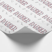 Barber Geschenkpapier (Ecke)