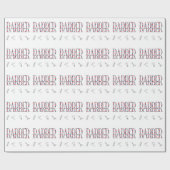 Barber Geschenkpapier (Flach)