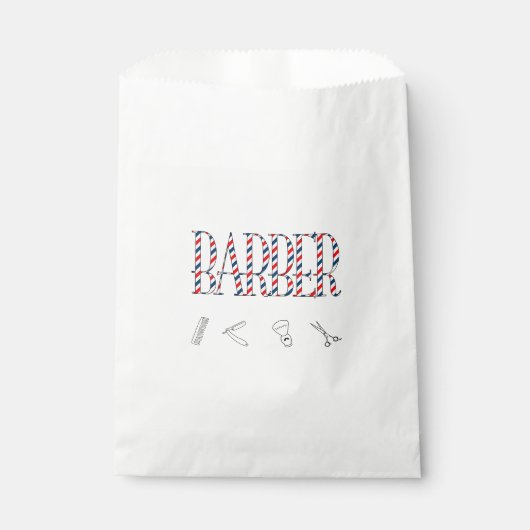 Barber Geschenktütchen (Vorderseite)
