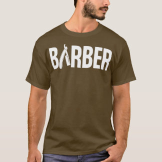 Barber Gestalten Cooles Barren T-Shirt