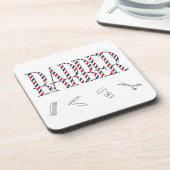 Barber Getränkeuntersetzer (Linke Seite)