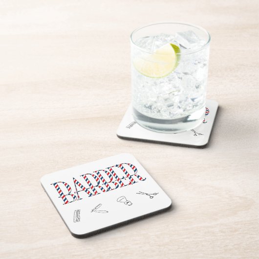 Barber Getränkeuntersetzer (Rechte Seite)