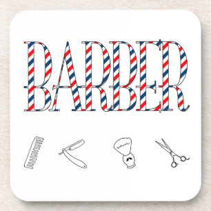 Barber Getränkeuntersetzer
