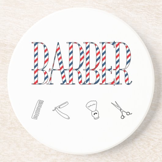 Barber Getränkeuntersetzer (Vorne)
