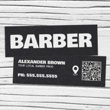 Barber Google Maps QR
