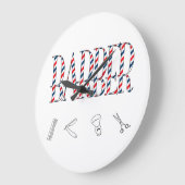 Barber Große Wanduhr (Winkel)