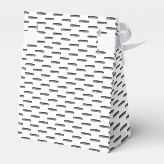 Barber Hair Combs CUSTOM HINTERGRUNDFARBE Geschenkschachtel (Rückseite)