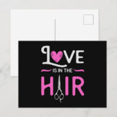 Barber Hair Stylist Friseur Schere Friseur Geschen Postkarte (Vorne/Hinten)