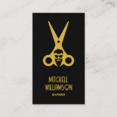 Barber Hairdresser Salon Visitenkarte (Vorderseite)