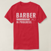 Barber in der Ausbildung des künftigen Programmier T-Shirt (Design vorne)
