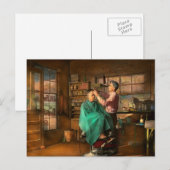 Barber - JH Parham Barber und Notar Public 1941 Postkarte (Vorne/Hinten)