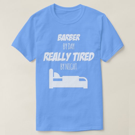 Barber Job Fun Geschenk für jeden Barber Funny Slo T-Shirt (Design vorne)