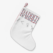 Barber Kleiner Weihnachtsstrumpf (Vorderansicht (hängend))