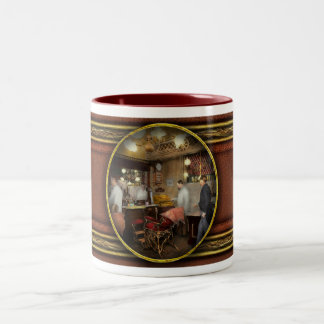 Barber - L.C. Wiseman Barbershop, NY 1895 Zweifarbige Tasse