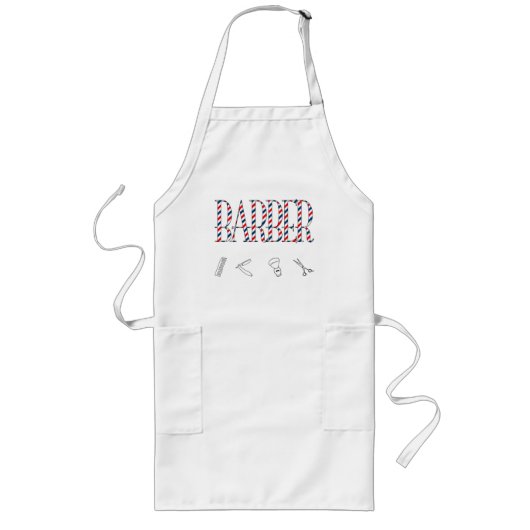 Barber Lange Schürze (Vorne)