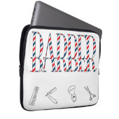 Barber Laptopschutzhülle (Vorne Rechts)