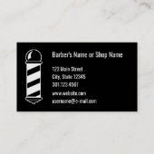 Barber Loyalty Card Visitenkarte (Vorderseite)