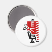 Barber Magnet (Vorderseite/Rückseite)