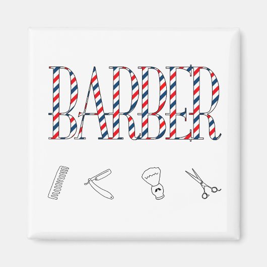 Barber Magnet (Vorne)