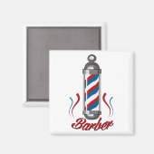 Barber Magnet (Vorderseite/Rückseite)
