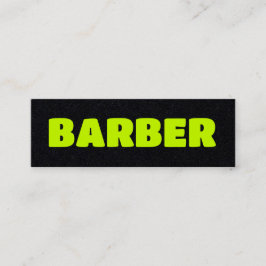 Barber Maps Custom QR Mini Visitenkarte