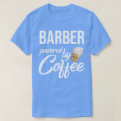 Barber mit Kaffeegenuss-Geschenkidee T-Shirt (Design vorne)