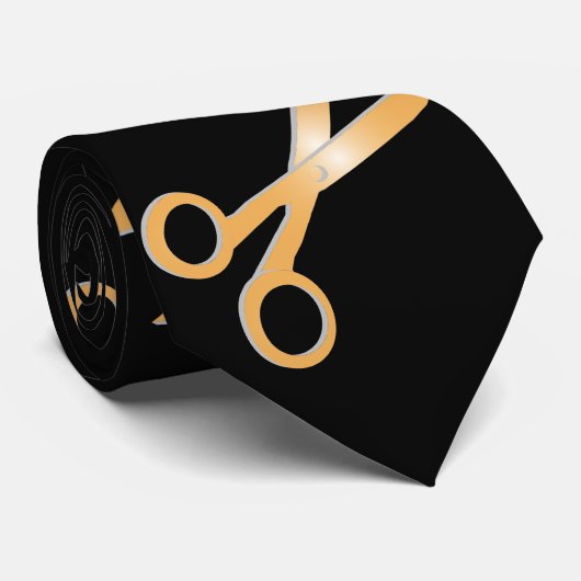 Barber Neck Tie Krawatte (Gerollt)