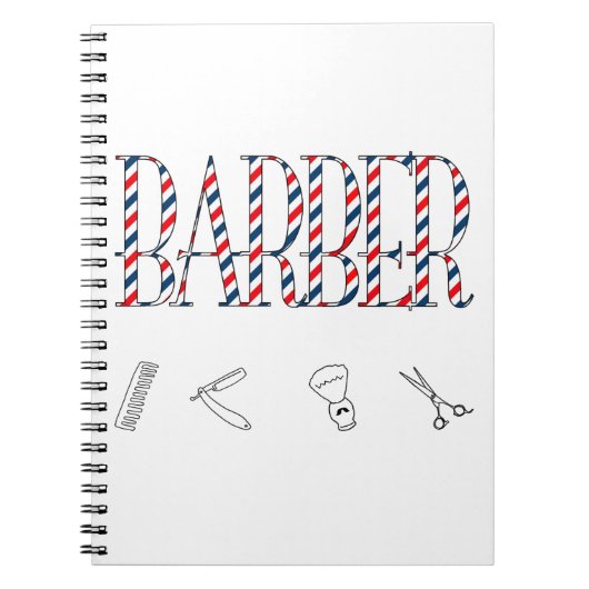 Barber Notizblock (Vorderseite)