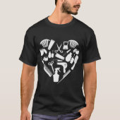 Barber Pattern T-Shirt (Vorderseite)