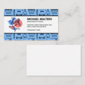 Barber Patterns | Haarspezialist Visitenkarte (Vorne/Hinten)