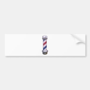 Barber Pole Autoaufkleber