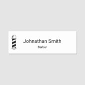 Barber Pole | Barber Namensschild (Vorderseite)