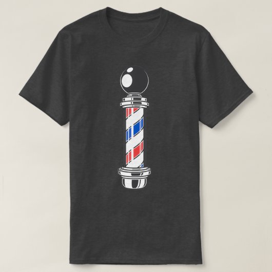 Barber pole Classic TShirt (Design vorne)