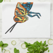 Barber pole grasshopper cartoon illustration geschirrtuch (Gefaltet)