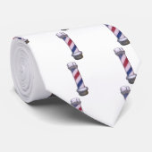 Barber Pole Krawatte (Gerollt)