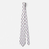 Barber Pole Pattern Krawatte (Vorderseite)