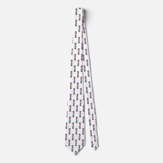 Barber Pole Pattern Krawatte (Vorderseite)