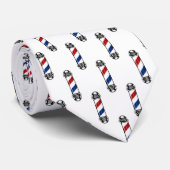 Barber Pole Pattern Krawatte (Gerollt)