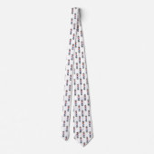 Barber Pole Pattern Krawatte (Rückseite)