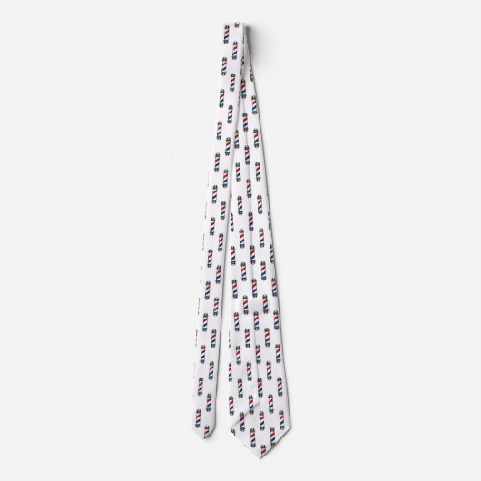 Barber Pole Pattern Krawatte (Rückseite)
