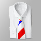 Barber Pole Pattern Tie Krawatte (Gebunden)