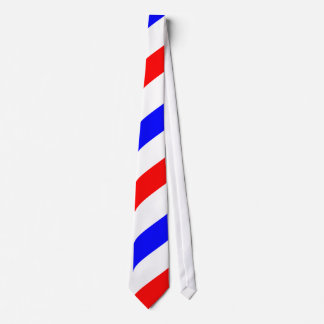 Barber Pole Pattern Tie Krawatte