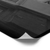 Barber Pole Red Poster (Ecke)