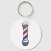 Barber Pole Schlüsselanhänger (Vorderseite)