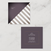 Barber Quadratische Visitenkarte (Vorne/Hinten)