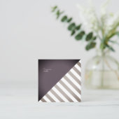 Barber Quadratische Visitenkarte (Stehend Vorderseite)