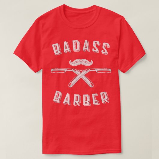 Barber Quote Funny 6 T-Shirt (Design vorne)