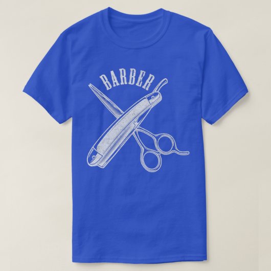 Barber Quote Funny Tools 2 T-Shirt (Design vorne)