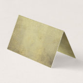 Barber Razor & Gold Schwarz Beruflich geklappt Visitenkarten (Rückseite)