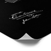 Barber Razor Patent Poster Print Artwork (Ecke)